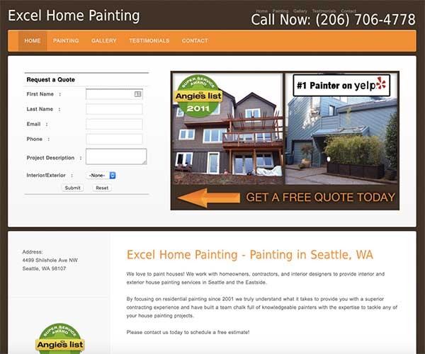 Excel Home Painting