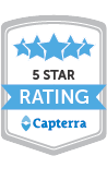 Capterra 5 Star Rating
