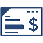 Process bank checks electronically